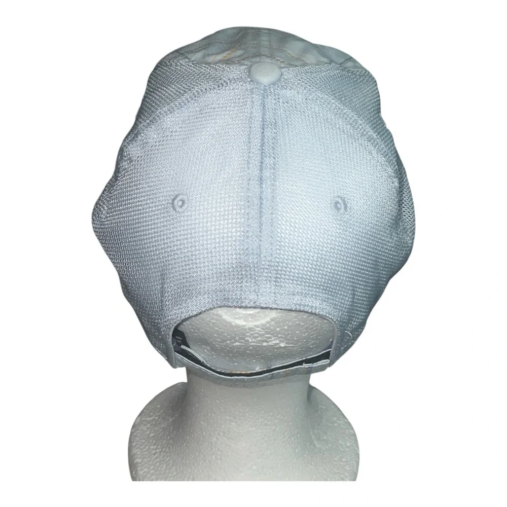 Nike Light Blue/White Ladies Checkered Golf Cap